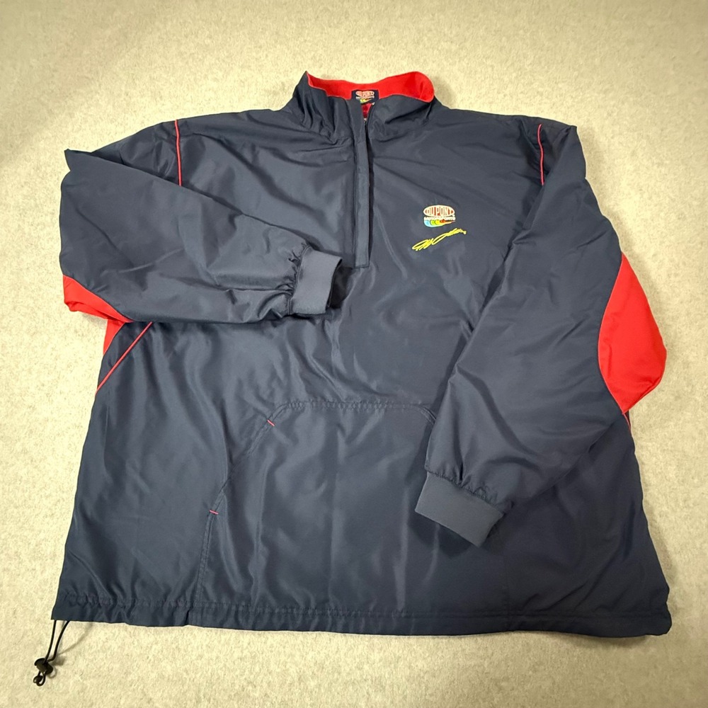 Chase Authentics Jeff Gordon DuPont Motorsports Reversible Jacket Navy Red 2XL